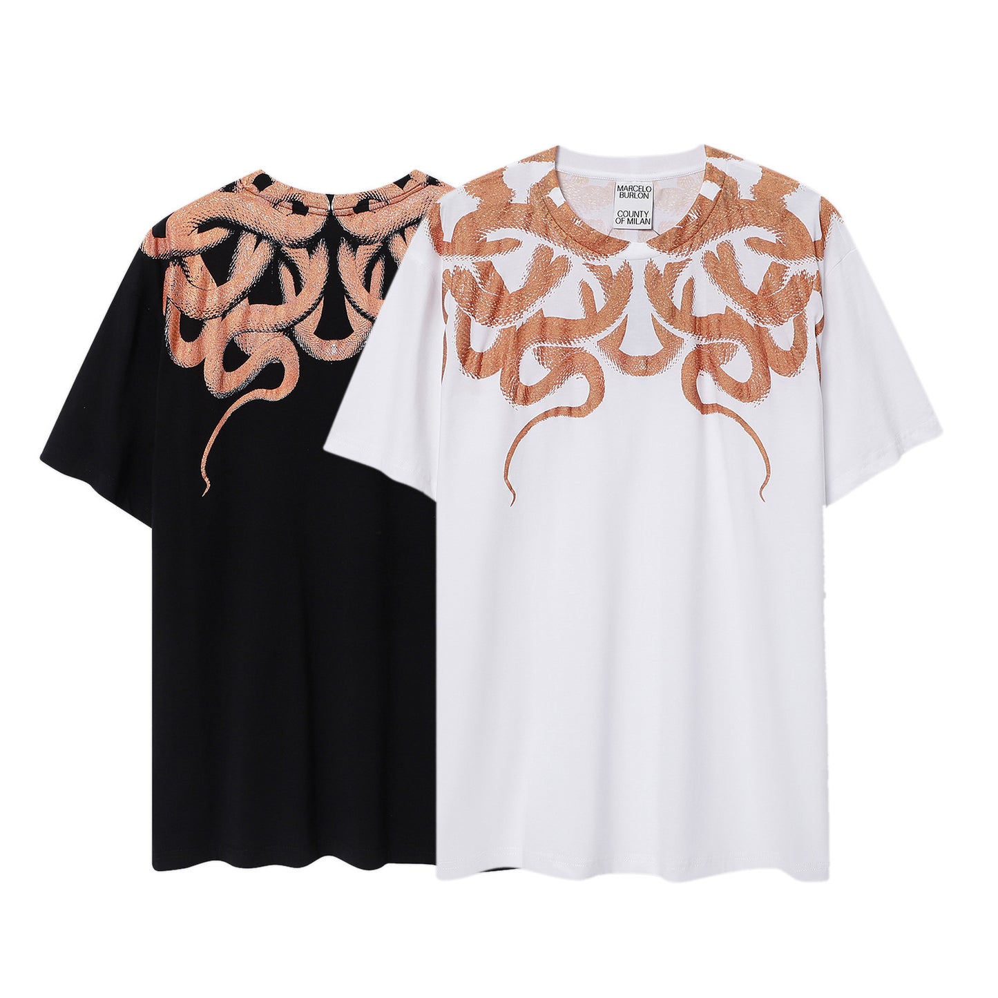 MB Colorful wing feather T-shirt