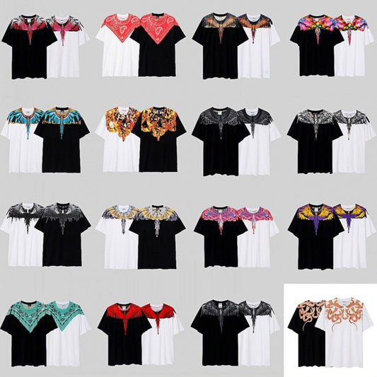MB Colorful wing feather T-shirt