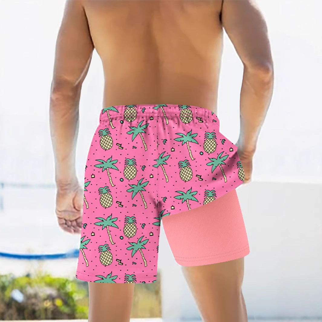 Loose Double-layer Quick-dry Beach pants